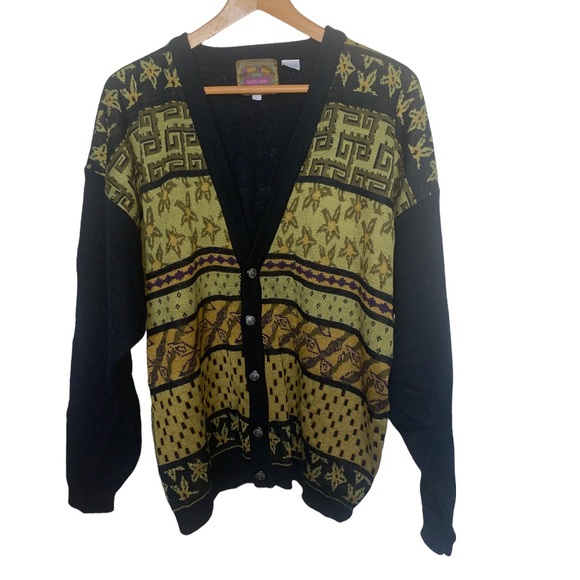 Point Zero Other - Vintage colourful point zero cardigan